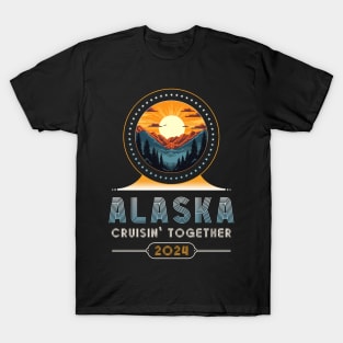 Alaska Cruise Wear Alaska 2024 Matching Family Friends T-Shirt